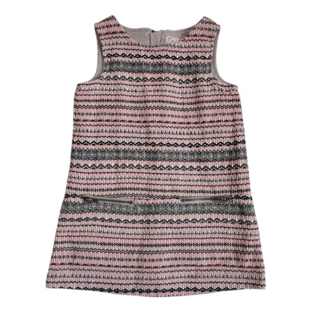 Genuine‎ Kids Boucle Tweed Striped Dress 3T